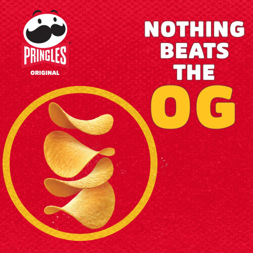 Pringles Pringles Original Potato Chips 40g Pack of 12 2