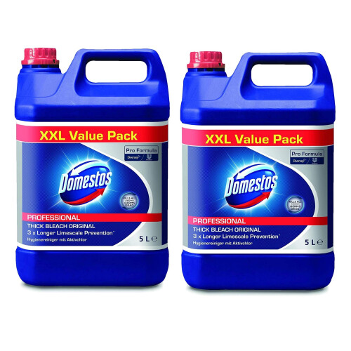 Domestos Domestos Extended Germ Kill Bleach, 5 L - 2 Pack