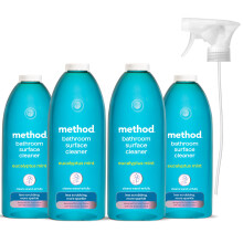 Method Bathroom Cleaner Spray, Sparking Clean, Surface Cleaner,