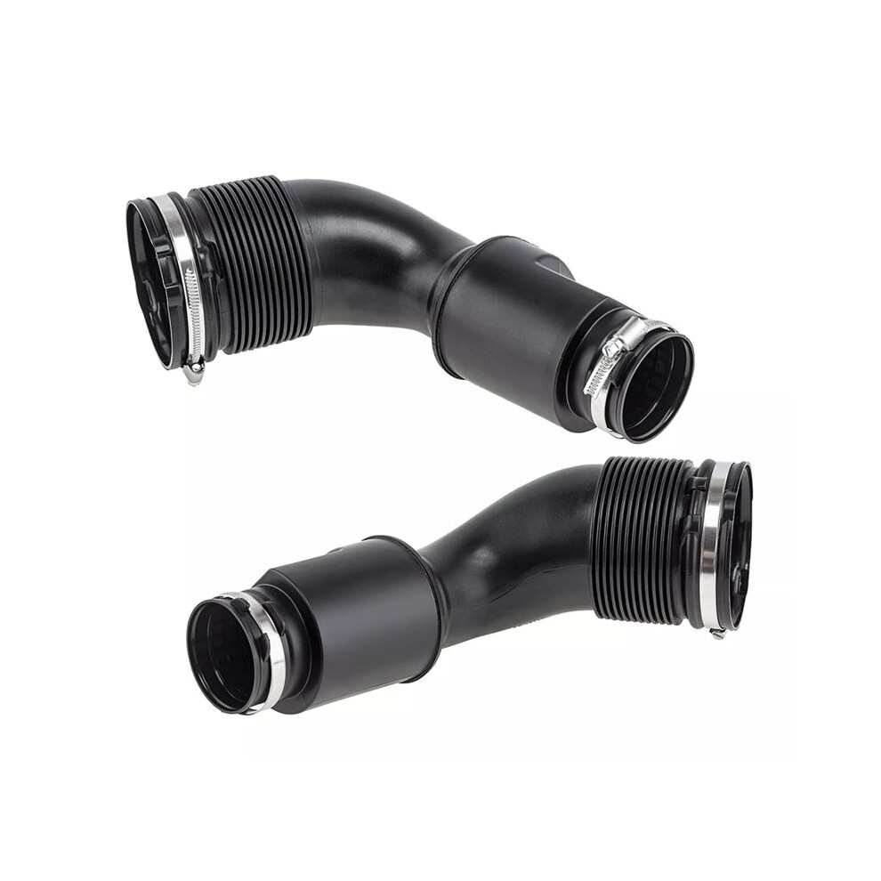 Car Engine Air Intake Hose Pipe Left And Right For A8 D4 S8 4.0L 4H0129615e 4H0129616j Black 6031076940154