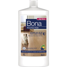 Bona Wood Floor Polish - Protect & Maintain - Gloss Finish - 1 Litre