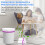 JVIKAA 10l Bin Liners - Biodegradable, Drawstring & Anti 4