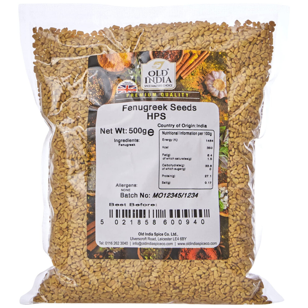 Old India Fenugreek Seeds Hps 500G 94198003