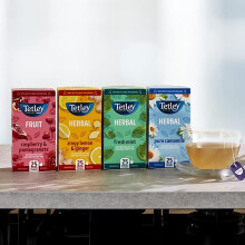 Tetley Mixed Fruit Tea Variety Unique Fruity Flavours 150 Individually