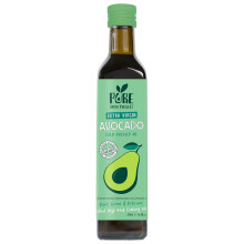 Pure South Press Cold-Pressed Extra Virgin Avocado Oil, 500 ml Bottle | High Smo