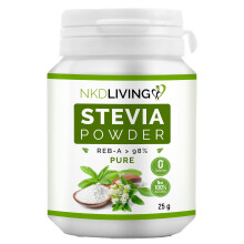 NKD Living 100 Pure Stevia Powder RebA 98 25g