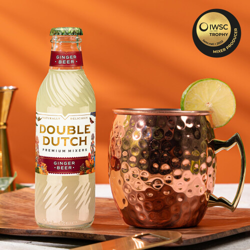 Double Dutch Premium Ginger Beer, 24 x 200ml Glass Bottles 2