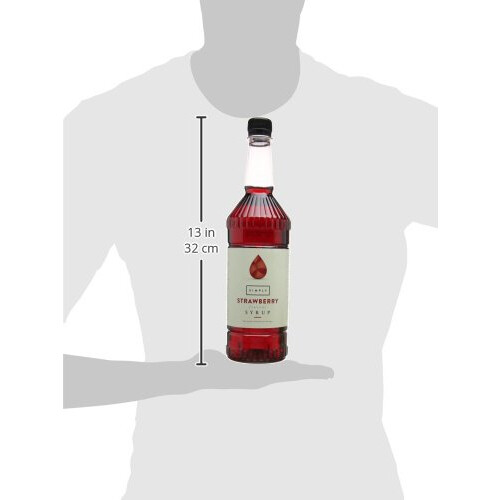 SIMPLY Strawberry Syrup (1 Litre) 2