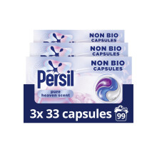Persil Pure Heaven Scent Non Bio Washing Capsules our best delicate fragrance laundry capsules gentle next to sensitive skin 99 washes (3x 33)