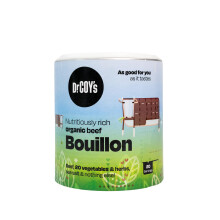 Dr. Coy's Organic Beef Bouillon Powder - 125g - Gluten Free Beef Broth for Soups