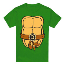 (4XL, Kelly Green) Teenage Mutant Ninja Turtles Mens Donatello Chest T-Shirt