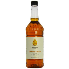 Simply Crème Brûlée Syrup, Vegan & Nut Free Flavoured Syrup for Coffee, Cocktails & Baking (1 Litre)