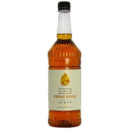SIMPLY Crème Brûlée Syrup (1 Litre)