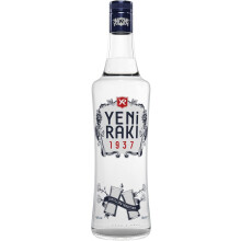 Yeni Raki 1937 70cl, 45% ABV, World's No1 Raki Brand, Premium