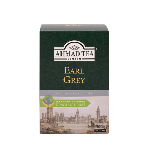 Ahmad Tea Earl Grey Loose Leaf Black Tea - 500g Pack