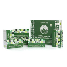 Alpi Nature Organic Nettle Tea, 120 Nettle Tea Bags, 120g 4.2 oz, Pack of 6 x 20 Bags of 1g each