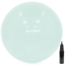 ACTIGET Fitnessball 65 cm für Pilates- und Yoga-Übungen mit Pumpe, Gymnastik, Minze
