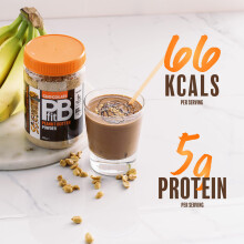 PBfit Chocolate Peanut Butter Powder 88 Less Fat 5g of Protein Gluten