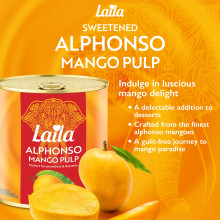 Laila Alphonso Mango Pulp 850g