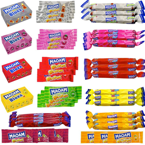 Maoam Sweets | 40 Piece Letterbox Sweets Gift Box | Maoam Stixx, 2