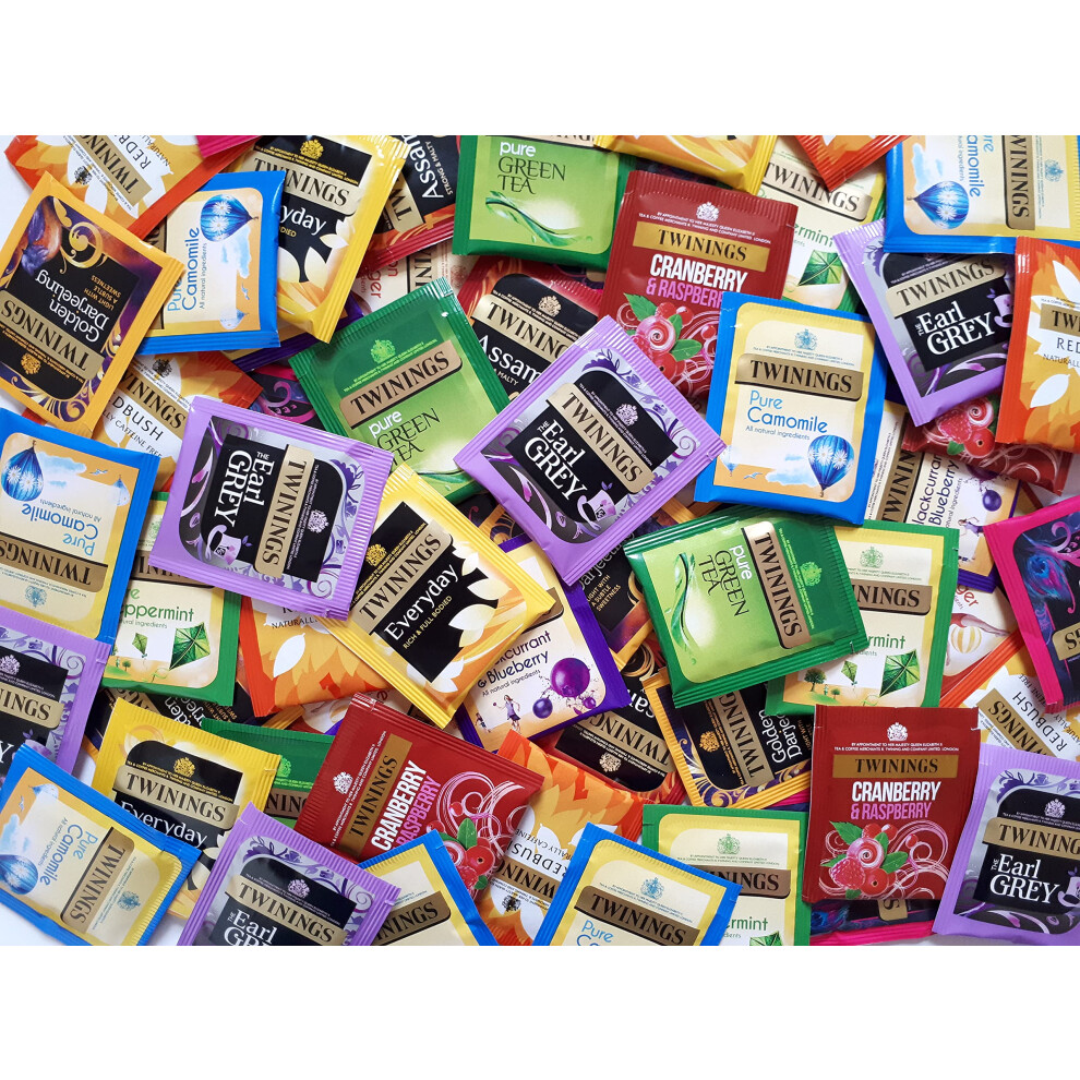 Twinings Tea Bags Individual Enveloped Tagged Classic And Flavoured Selecti