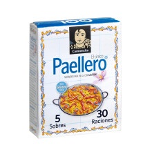 Carmencita Paella Seasoning Mix - Traditional Spanish Rice Spices Blend for Paella & Rice Dishes, A Blend of Saffron, Garlic, Paprika, Pepper, Salt