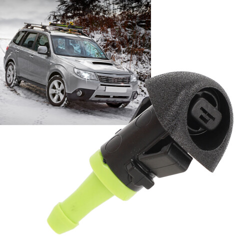 Leakproof Car Windshield Washer Nozzle 86636SC100, ABS, Left/Right 2