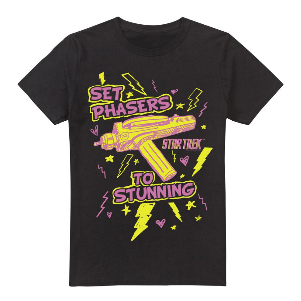 Star Trek (3Xl, ) Mens Set Phasers T-Shirt Black