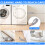 8 PCS Microfiber Feather Duster, Extendable Washable Cobweb Duster with 100 inches Long Telescopic Duster for Cleaning Ceiling Fan,Blinds 5
