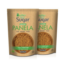 Better Than Sugar Organic Panela Brown (2500g) – 100% Unrefined Whole Cane Sugar, Natural Sweetener, Gur/Jaggery/Gudd