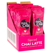 Drink Me Chai Spiced Chai Latte Sachets (Pack of 30) Just Add Milk or Water | In