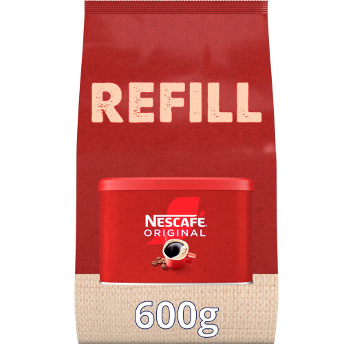 Nescafe NESCAFÉ Original Medium Roast Instant Coffee Refill Pouch 600g