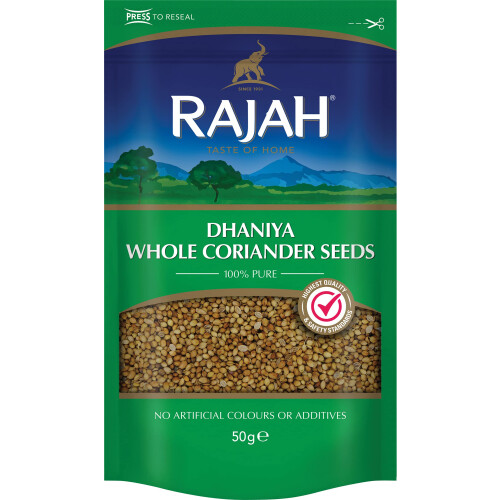 Rajah Dhaniya Whole Coriander Seeds,