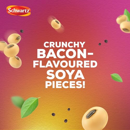 Schwartz Schwartz Bacon Flavour Bits, 320g - Smoky, Crispy Vegan 1
