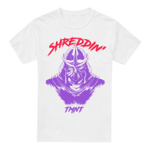 (XXL, White) Teenage Mutant Ninja Turtles Mens Shreddin' Shredder T-Shirt