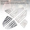 Ensemble de 6 pédales en alliage d'aluminium pour SR4Max/SR4MAX 9