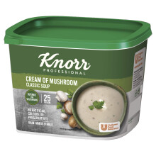 Knorr Cream Of Mushroom Soup Mix, 25 Portions, 19738401, 425 gr