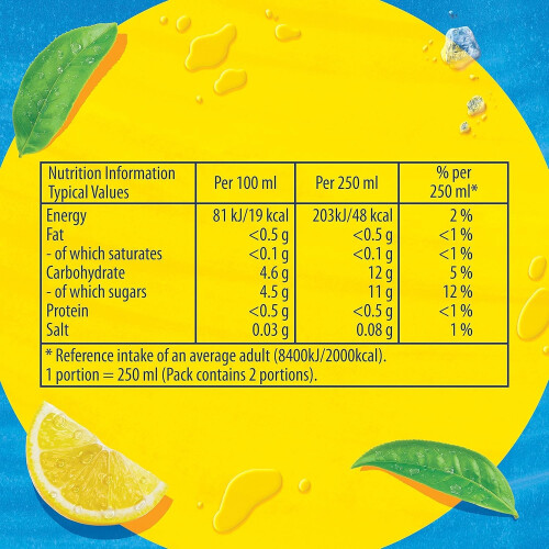 Lipton Lemon Ice Tea | 500ml Bottle | 12 Pack 2