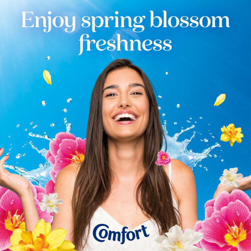 Comfort Comfort Fresh Spring Blossom Laundry Conditioner Liquid Softener with