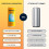 Punchy Drinks - Mango - Everyday Hydration, Lightly Sparkling, 4