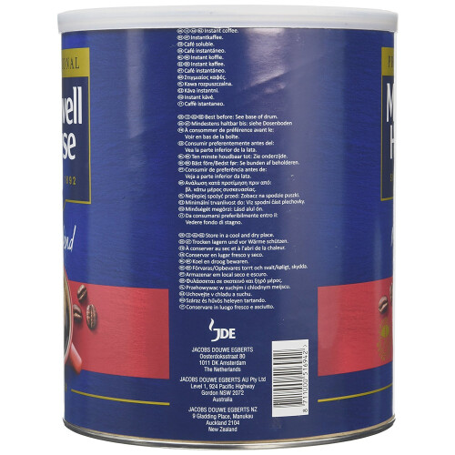 Maxwell House Mild Blend Instant Coffee Powder Tin 750 gm 1