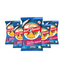 Aunt Bessies Short Crust Pastry Mix 500g, Pastry Mix for Pie 500g, Pack of 6