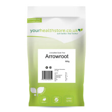 yourhealthstore Premium Unmodified Arrowroot 500g, Gluten Free, Non