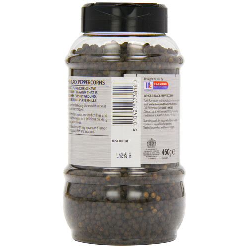 Schwartz Schwartz Whole Black Peppercorns, 460g 2