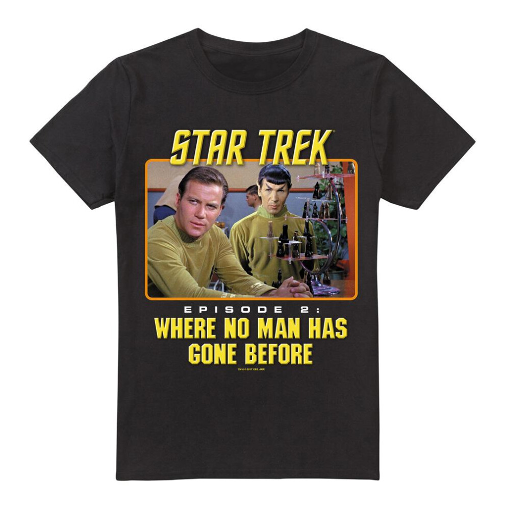 Star Trek (4Xl, ) Mens Episode 2 T-Shirt Black
