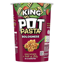 Pot Pasta Bolognese instant hot snack pot from the nation's favourite instant noodles brand* quick pasta pot for when you need filling up 8x 73 g