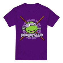 (3XL, Purple) Teenage Mutant Ninja Turtles Mens Since 1984 Donatello T-Shirt
