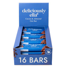 Deliciously Ella - Cacao & Almond Oat Bar, Gluten-Free, Vegan Friendly, Healthy