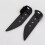 Black Upper Fairing Support Bracket Repair Kit for  Electra Street Glide 4