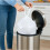 Extra Pedal Bin Liners 15l Plastic Bags | Bin Liners w/ Tie Handles 3